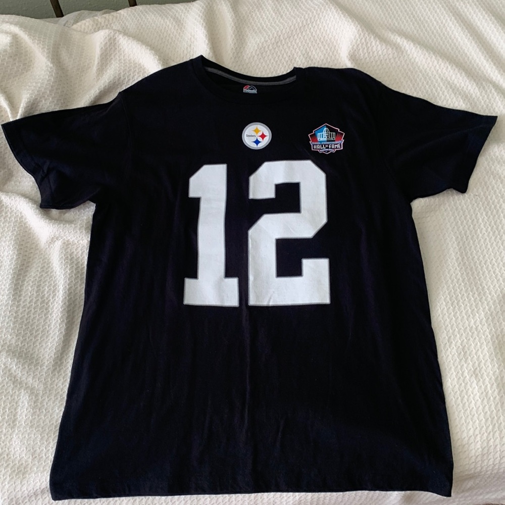 Pittsburgh Steelers Terry Bradshaw Jersey T shirt